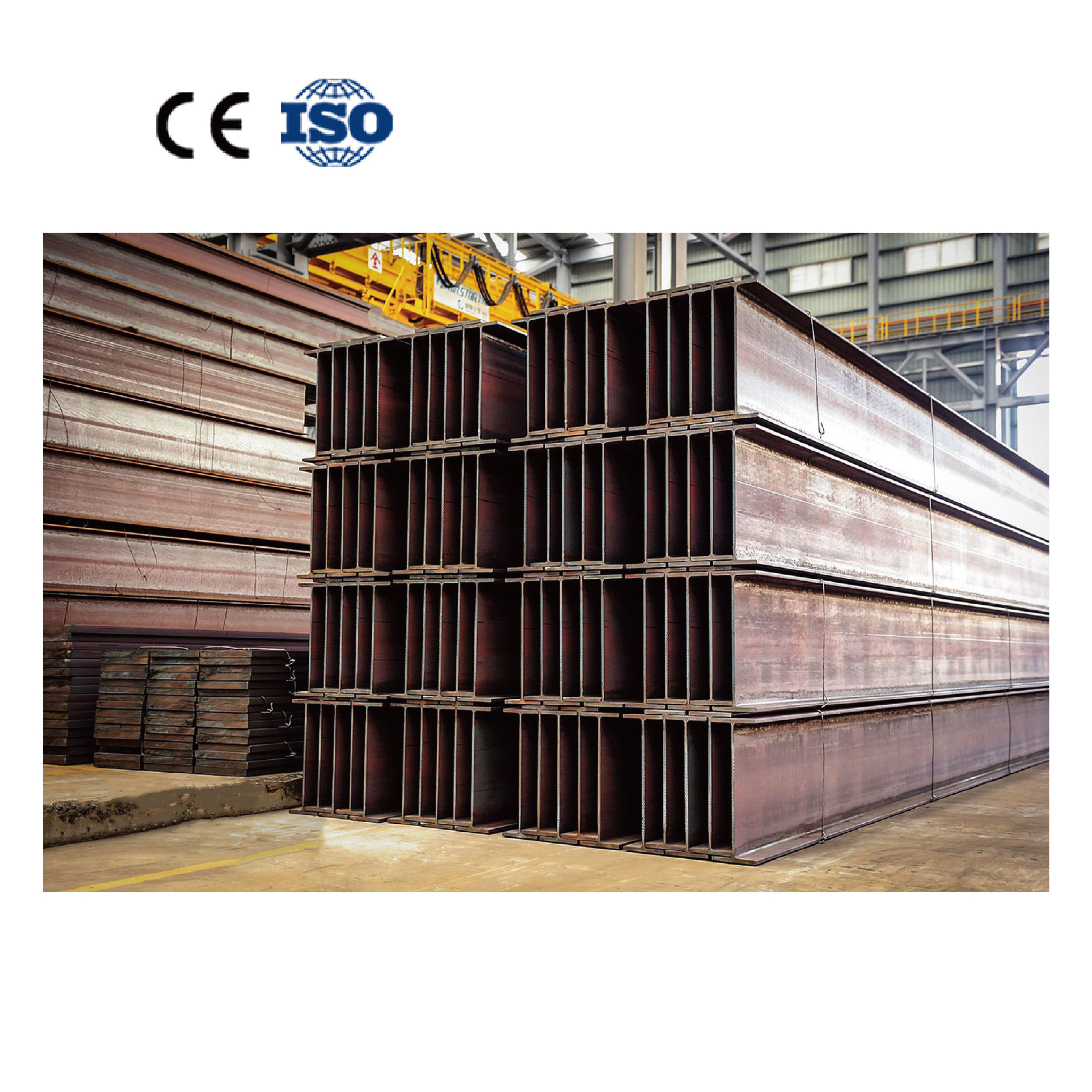 ASTM Q345 Ipe Aluminum I Joist H Metal Beam Steel Structural Set Warehouse H Beam For Sale Craigslist