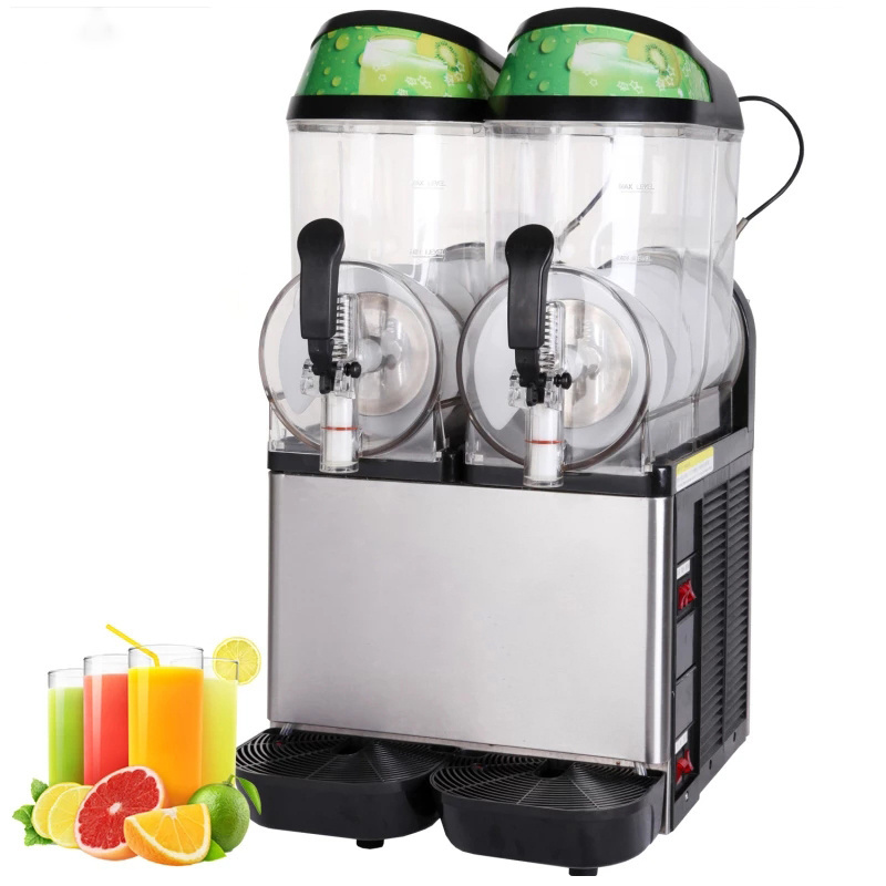 Commercial Smoothie Slushie Machine Granita Daiquiri Ice Slash Frozen Drink Slushy Maker Margarita Slush Machine