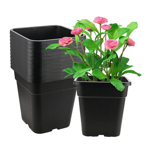 25l 30l 5 gallon outdoor Greenhouse Garden Flower Blueberry black white round square Nursery large plastic plant pot for sale