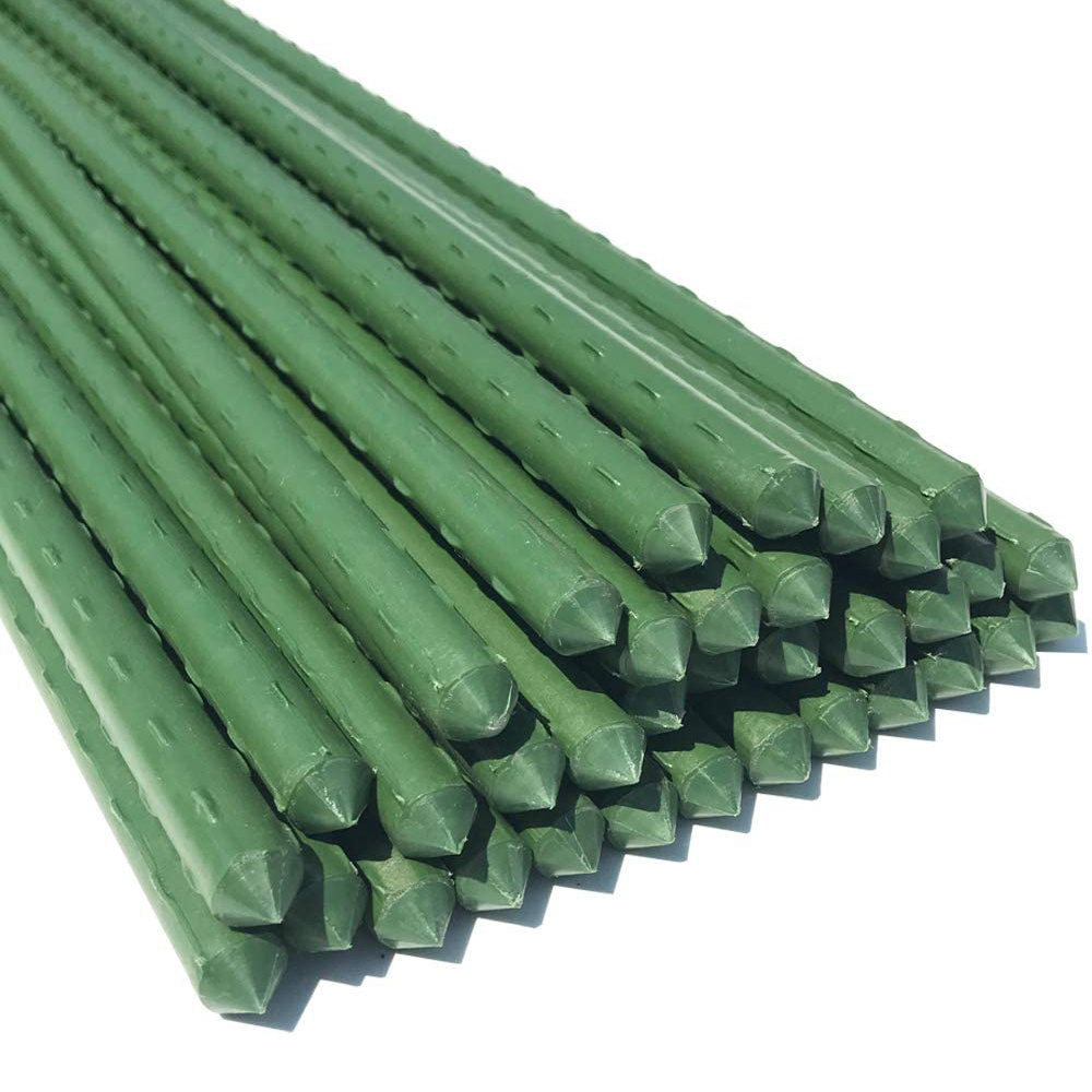 High Quality Product Wholesale Metal Plant Stakes For Garden Plastic Coated Steel Pipe