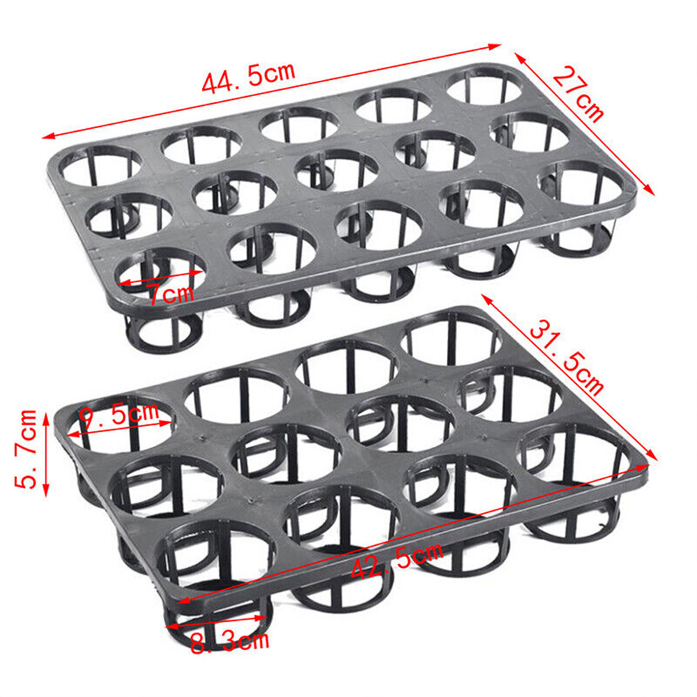 12 Cells Hole Plant Plug Growing Moth Orchid Trays For Greenhouses