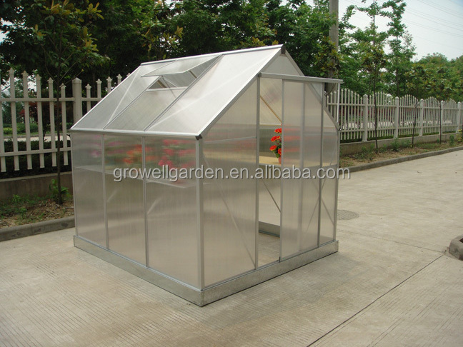 Hot sale Easily installed Garden used PC panel Greenhouse