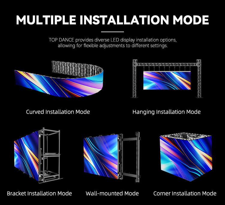 Pantalla led video wall p2 p2.5 p2.6 p3 p3.91 p4 p6 waterproof rental advertising panel indoor outdoor led display screen