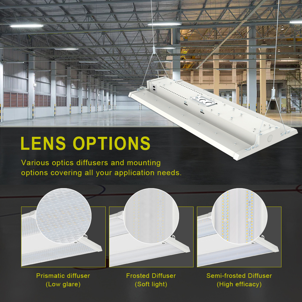 Wholesale DLC ETL Pir Sensor 150W 200W Commercial Industrial LED Linear High Bay Light For Warehouse