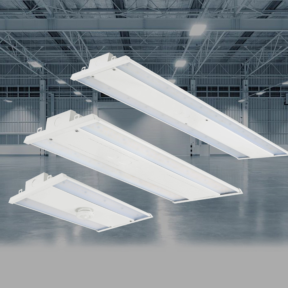 Wholesale DLC ETL Pir Sensor 150W 200W Commercial Industrial LED Linear High Bay Light For Warehouse