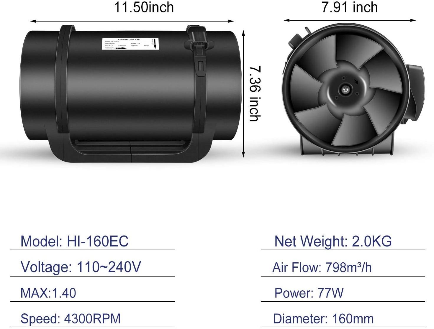 4x4FT Grow Tent kit Complete 120x120x200cm  green house 6 Inch 350CFM Inline Fan Carbon filter 640w LED Grow Light