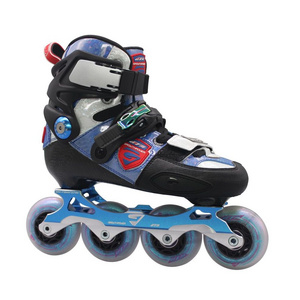 Professional Kids Adjustable 4 Pu Wheel Roller Skating Shoes High Quality Hot Quad Inline Skate For Sale