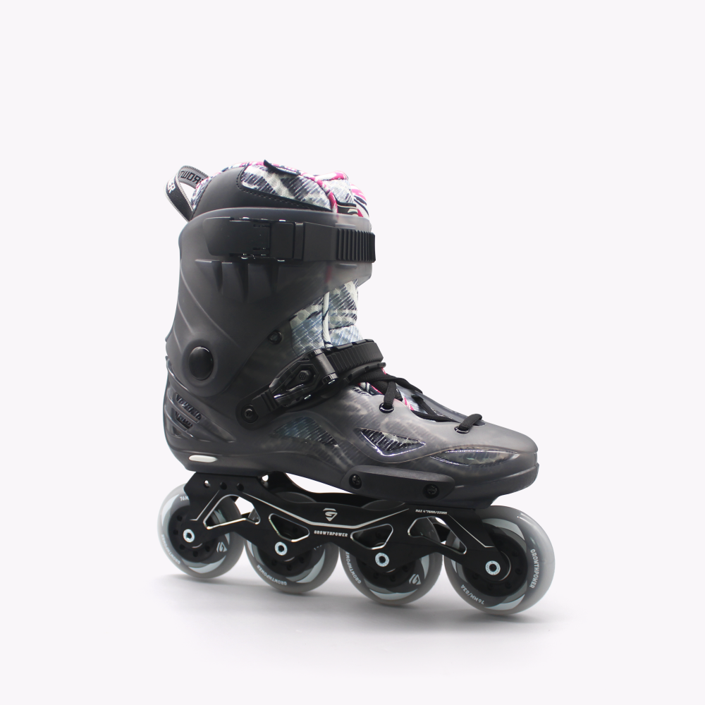 Adult Competition Professional 4 Wheel Inline Skates Hard Boot Inline Skates Rollerblading