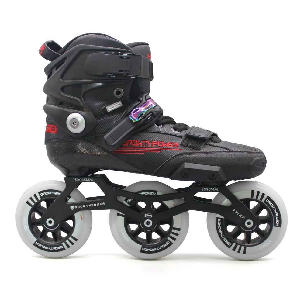 EACH Adult Children's Large Three Wheels Road Speed Skates Racing Slalom Inline Skate