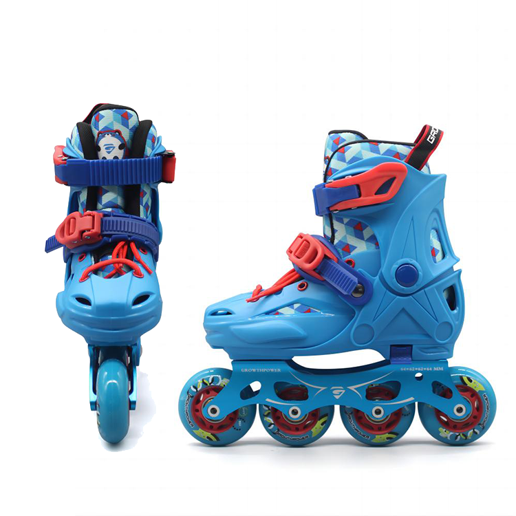 Customization Led Light Up Inline Combo Set Skate Shoes In Flashing Roller 4 Wheels Adult Skates