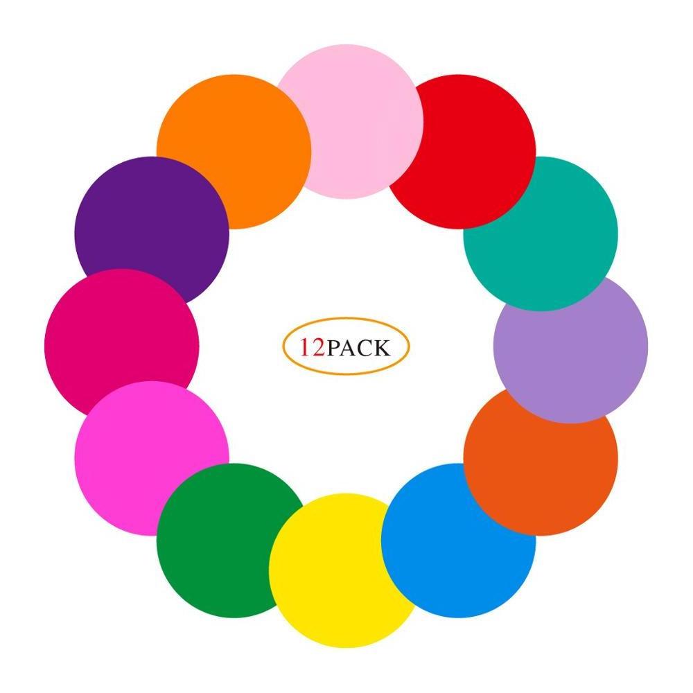 Removable Colorful Set Dry Erase Circles White Board Dot Wall Decal for Training School Teaching chalkboard blank labels