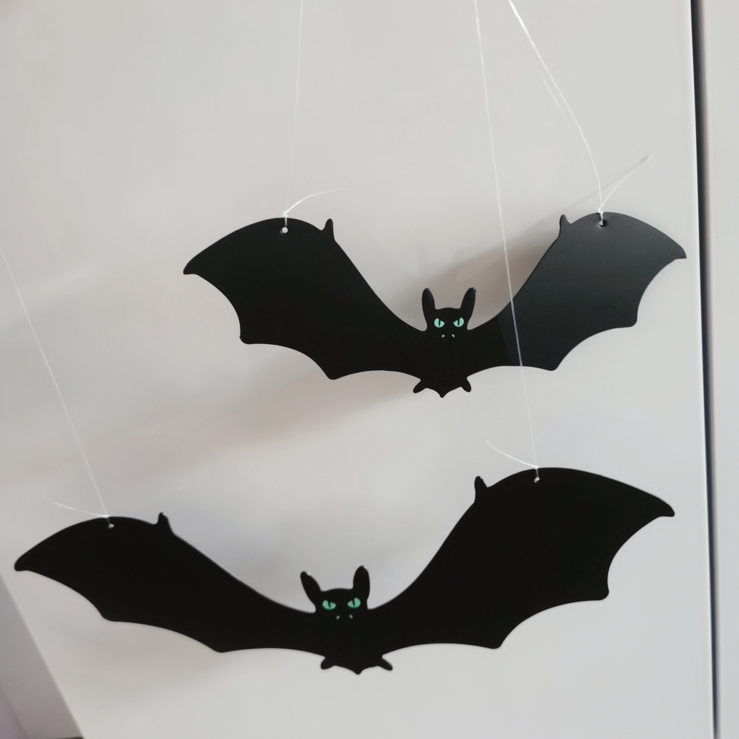 Newest design 3D Bats Wall Decoration  Upgraded  PVC Scary Black  Bat Wall Sticker for halloween day  Home Party Decoration