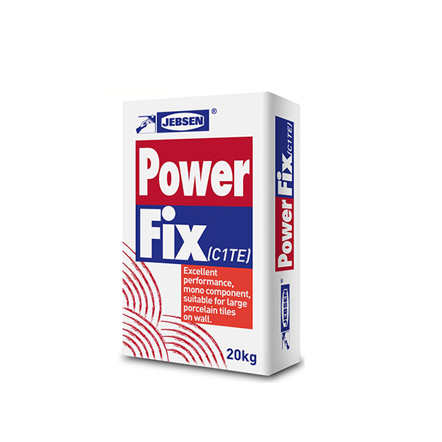 High strength Jebsen Power Fix Adhesive Glue for Ceramic Wall and Floor Tiles for construction and renovation from Malaysia