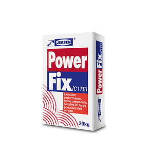 High strength Jebsen Power Fix Adhesive Glue for Ceramic Wall and Floor Tiles for construction and renovation from Malaysia