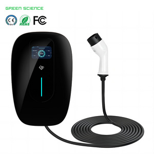 Greensicence OEM evse ev vehicle electric car charging station 22kw ev charger with app rfid for tesla byd charge ev station