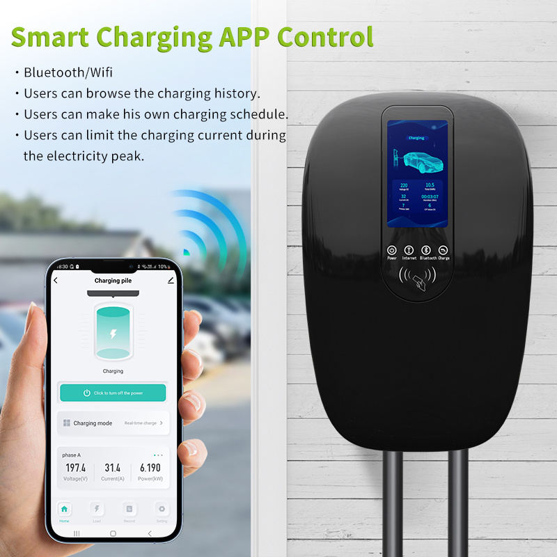 ev charger manufacture price ev charger 22kw 3 phase type 2 electric car mobile ev charger station