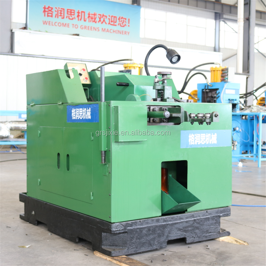 Easy to operate screw flight making machine