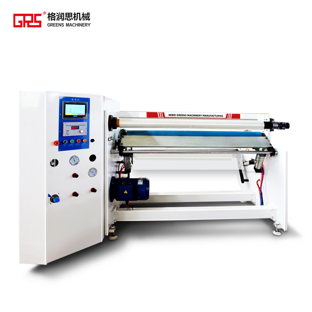 sided tape rewinding machine/adhesive tape rewinding machine/bopp tape slitting rewinding machine