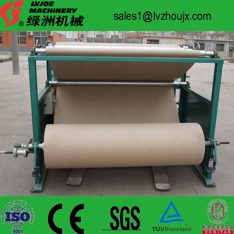 automatic sllitting machine kraft paper rolls rewinding cutting machine