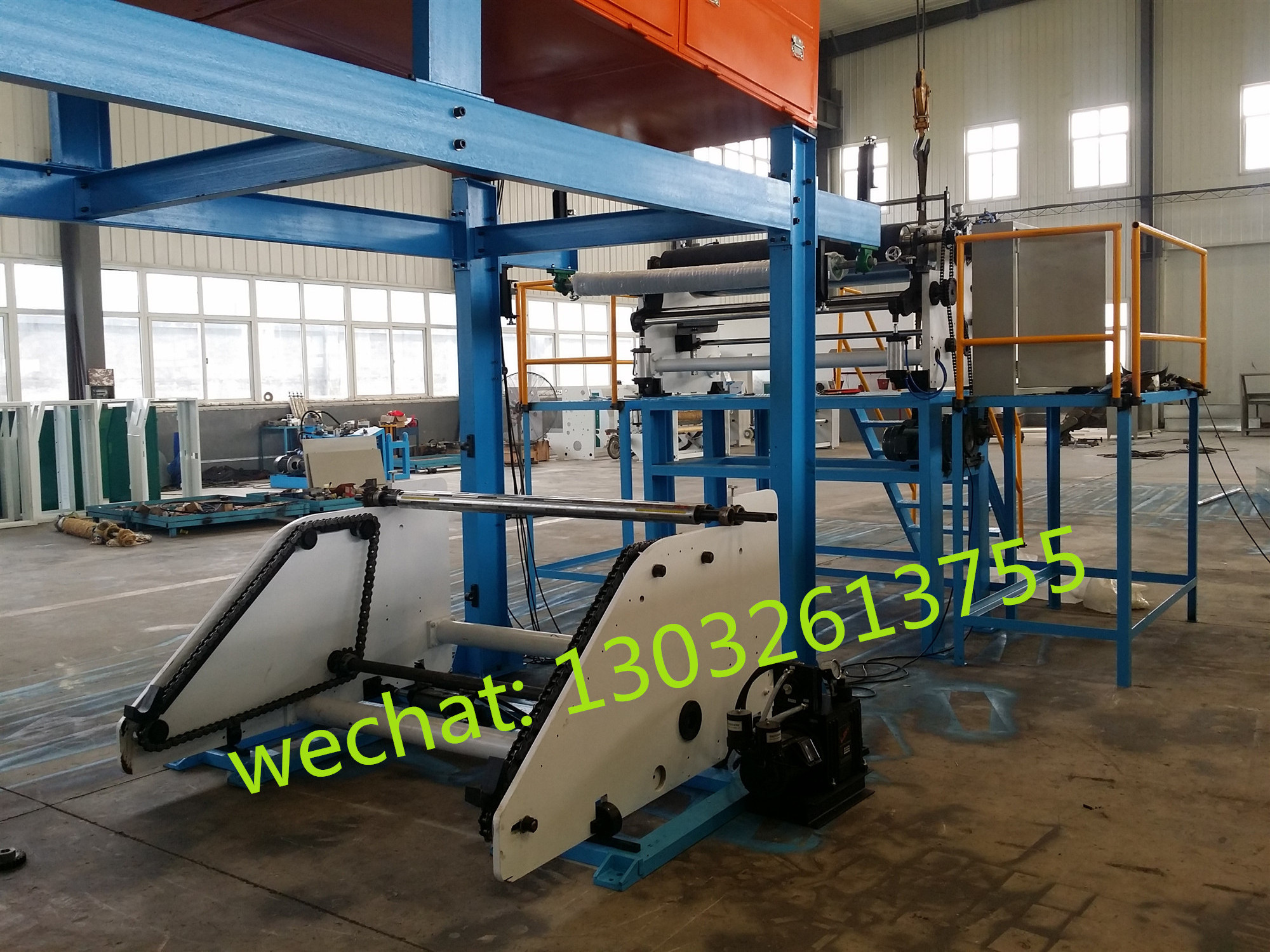 Fully automatic high speed bopp carton packing tape coating machine