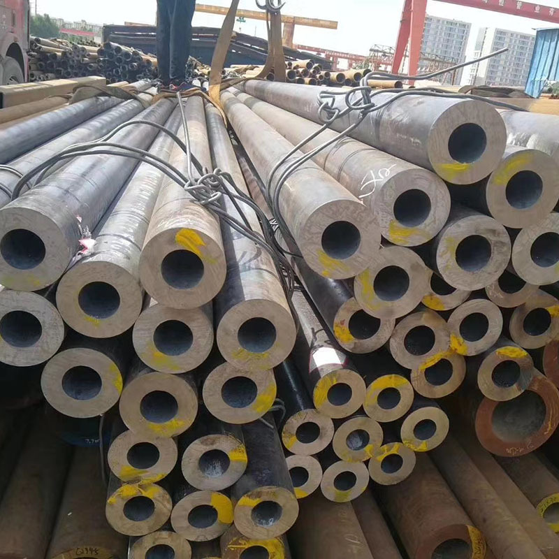 High quality Q345B'Q295B' Q195'Q215 Hot Rolled Bengding  Seamless steel pipe  for construction