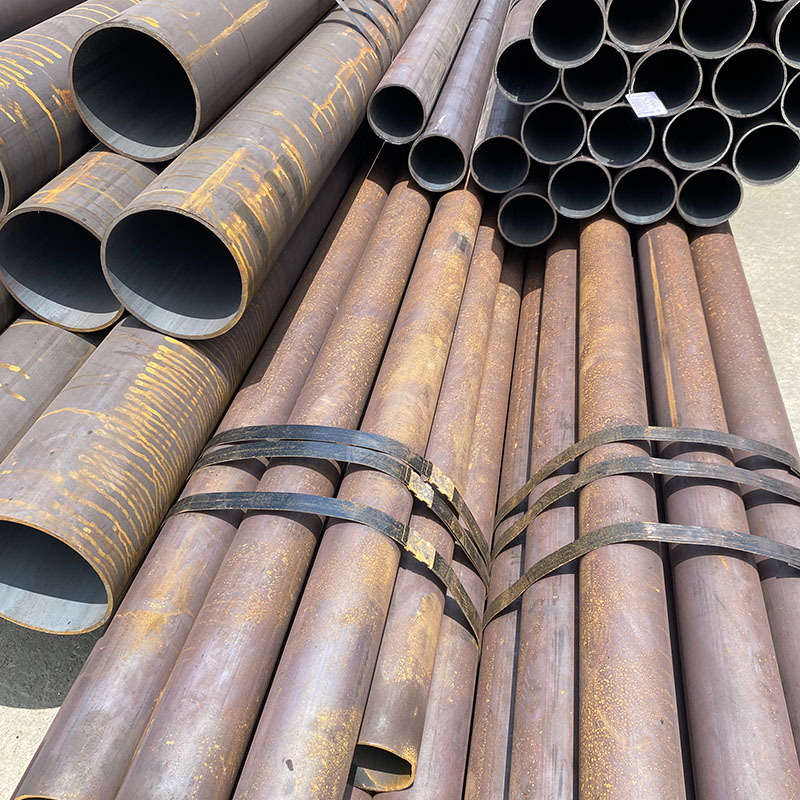 High quality Q345B'Q295B' Q195'Q215 Hot Rolled Bengding  Seamless steel pipe  for construction