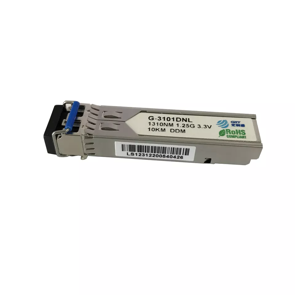 1000BASE-LX/LH SFP 1310nm 10km Industrial DOM LC SMF optical Transceiver Module