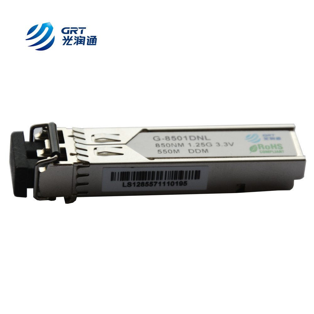 SFP 1.25G 850nm 550m reach Multi Mode Fiber Optical Transceiver Module