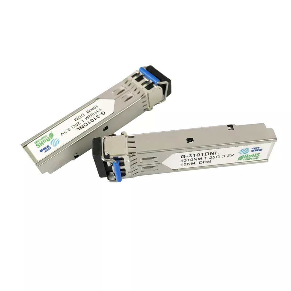 1000BASE-LX/LH SFP 1310nm 10km Industrial DOM LC SMF optical Transceiver Module