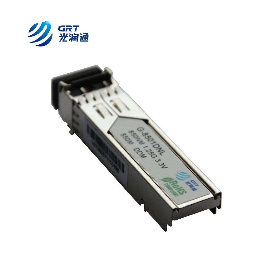 SFP 1.25G 850nm 550m reach Multi Mode Fiber Optical Transceiver Module