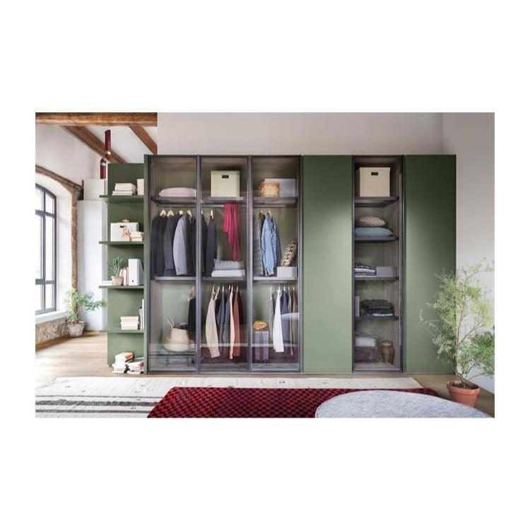 Simple Interior Classic Design Wooden Mini Armoire Wardrobe Closet Organizer Modern Clothes Storage Wardrobe