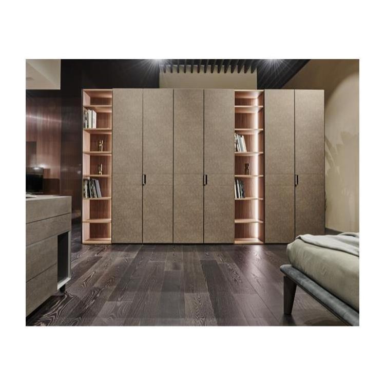 Simple Interior Classic Design Wooden Mini Armoire Wardrobe Closet Organizer Modern Clothes Storage Wardrobe