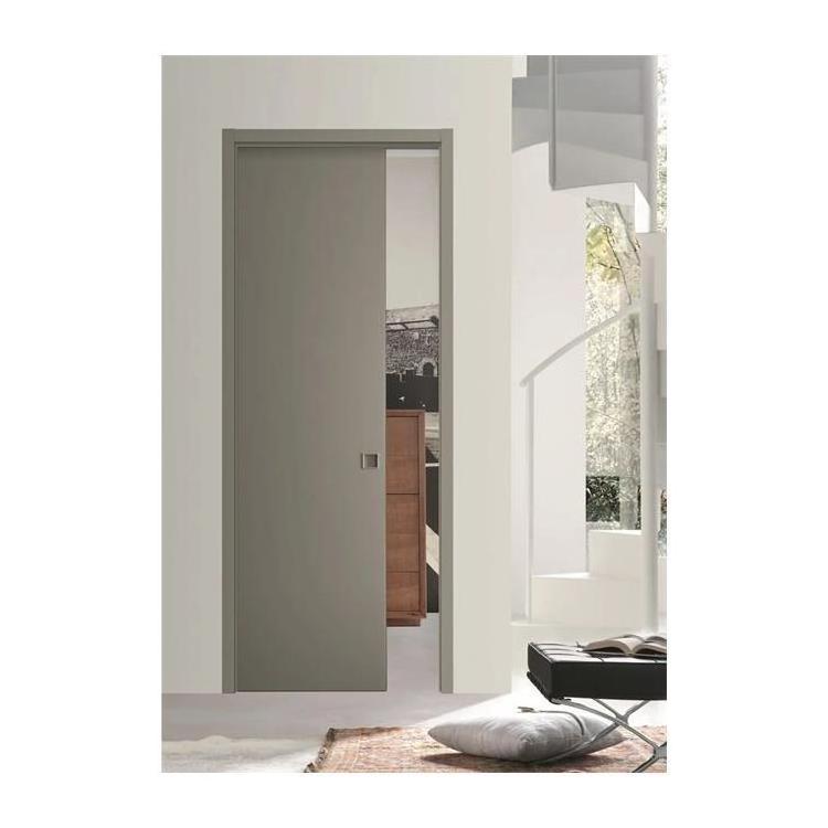 Villa Bedroom Door Soft-Closing Interior Wooden Pocket Doors with Internal Sliding System