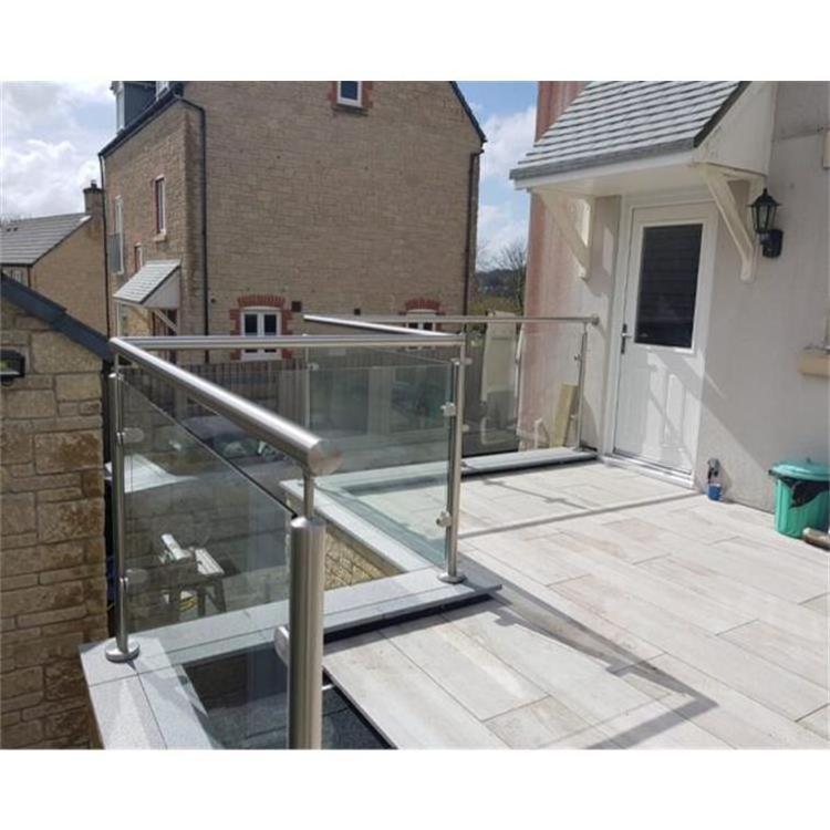 Hot Selling Stainless Steel Balustrade Stair/balcony Glass Railing Post Deck Railing