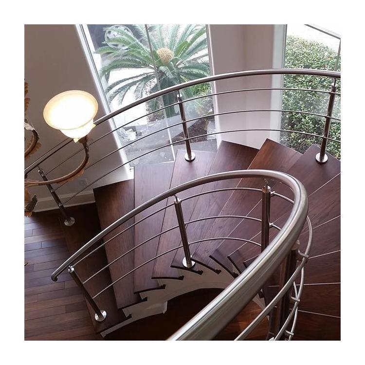 Outdoor Rod Bar Railing New Style Horizontal Fence Industrial Stainless Steel Rod Bar Stair Railing