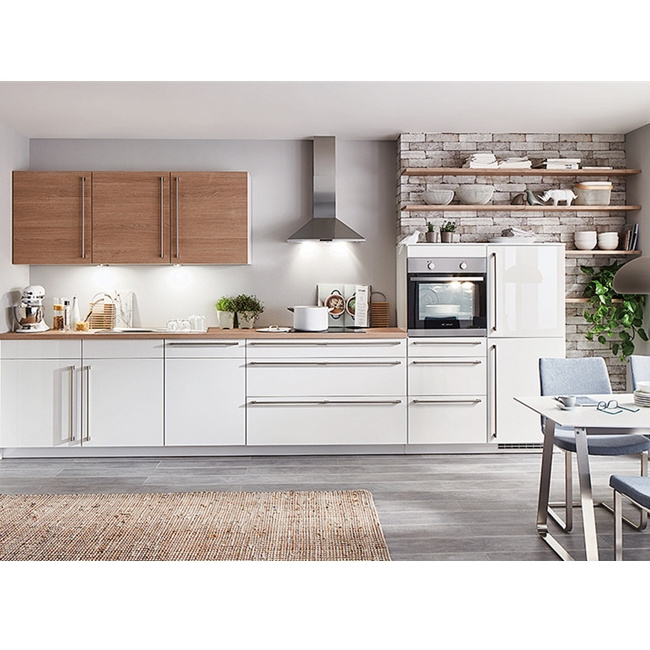 Italian Style Kitchen Furniture Prefab Kitchen Cabinet in China