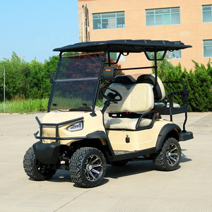 Concession Elektro Powered 4 Person Adult Blue Cheap Chinese 48v 4 Seater Golf Push Cart Electric 4x4 Car Manufacturer Golf Cart