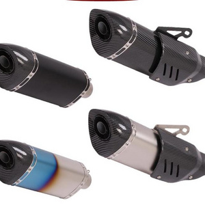 high quality carbon fiber motorcycle exhaust muffler