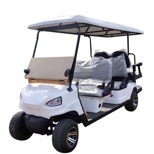 Custom Fast New 4 Wheel Small Off Road 48v Golf Carts Electric 6 Seater Remote Control Ac Power Lithium Made China Golf Carts