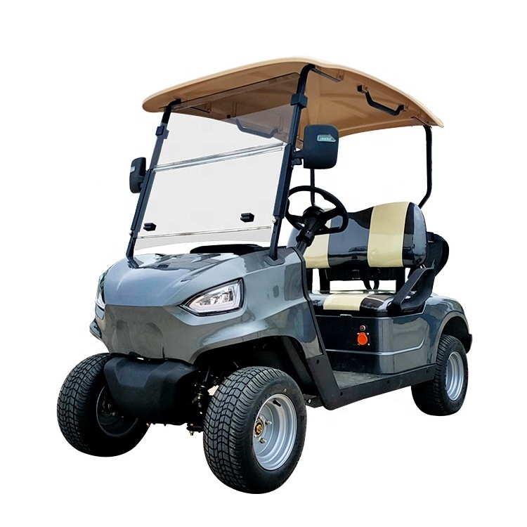 Utility Model T Fast Zone Electric 4x4 Golfr Cart 2 Seate Lithium Battery With Cargo Box Free Shipping  Electric Golf Cart