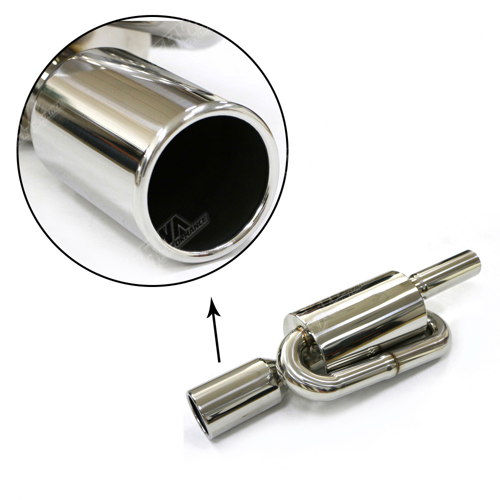 High quality universal exhaust pipe slicencer muffler for Mugen