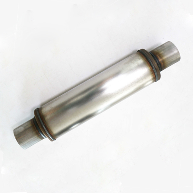 In stock low price stainless steel 409 nature customized diesel exhaust silencer pipe muffler for truck