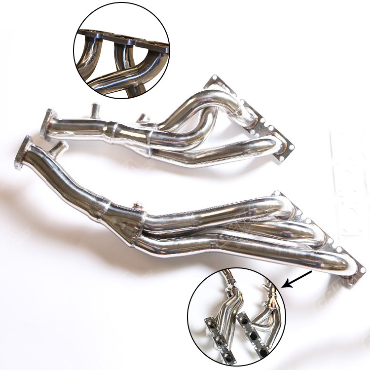 Stainless Steel Exhaust Header for BMW E46 323i 328i Z3 528i/M52