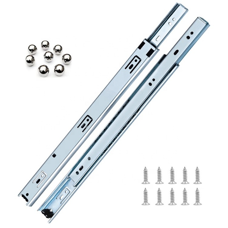 Ronghui Hardware Products Guangdong 45mm Drawer Slides Sliding For Cassett 22