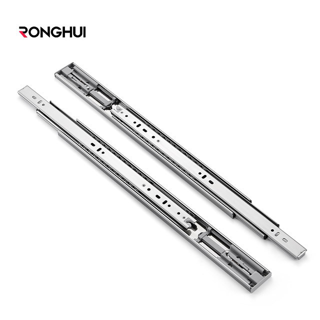 Ronghui Automatic Open Drawer Metabox Drawer  Slide Push To Open 10 Inch Drawer Slide Manufacture In China