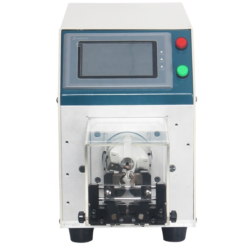 Semi-automatic Rotary Blades Coaxial Cable Stripping Machine