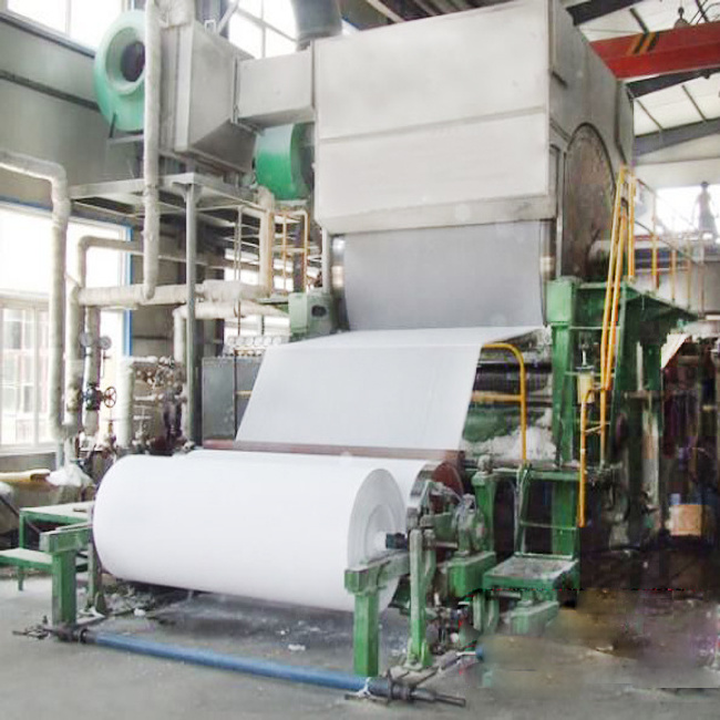 Waste Paper Recycling Paper Making Machine With Competitive