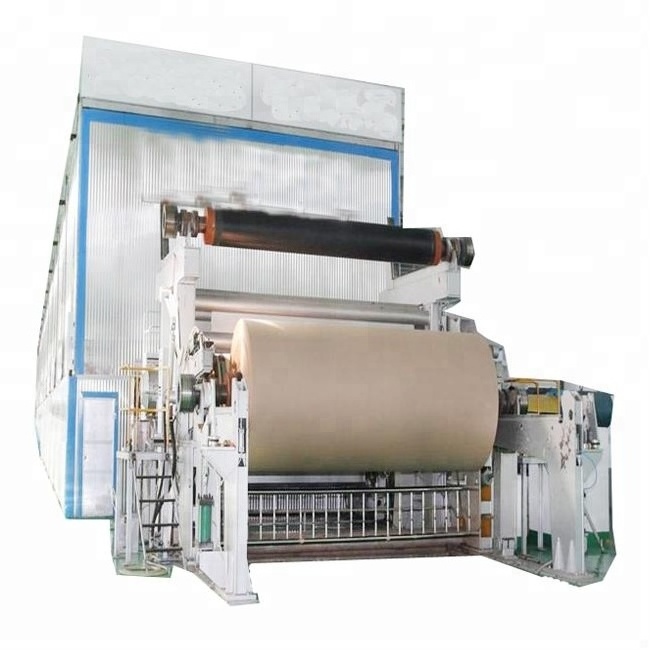 Environmental protection papermaking equipment 1880 Kraft / corrugated paper machine with daily output of 40-55t