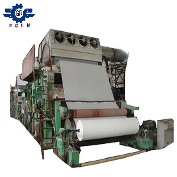 2800mm Chinese supplier toilet paper recycling machine pulp molding machine