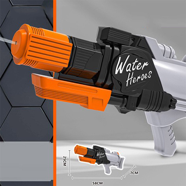 Manufacture Water Gun Toy Outdoor Game Spray Black Water Gun